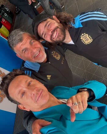 Nico Vázquez, Peter Lanzani y