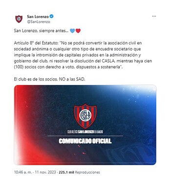 Los clubes se expresaron contra las Sociedades Anónimas