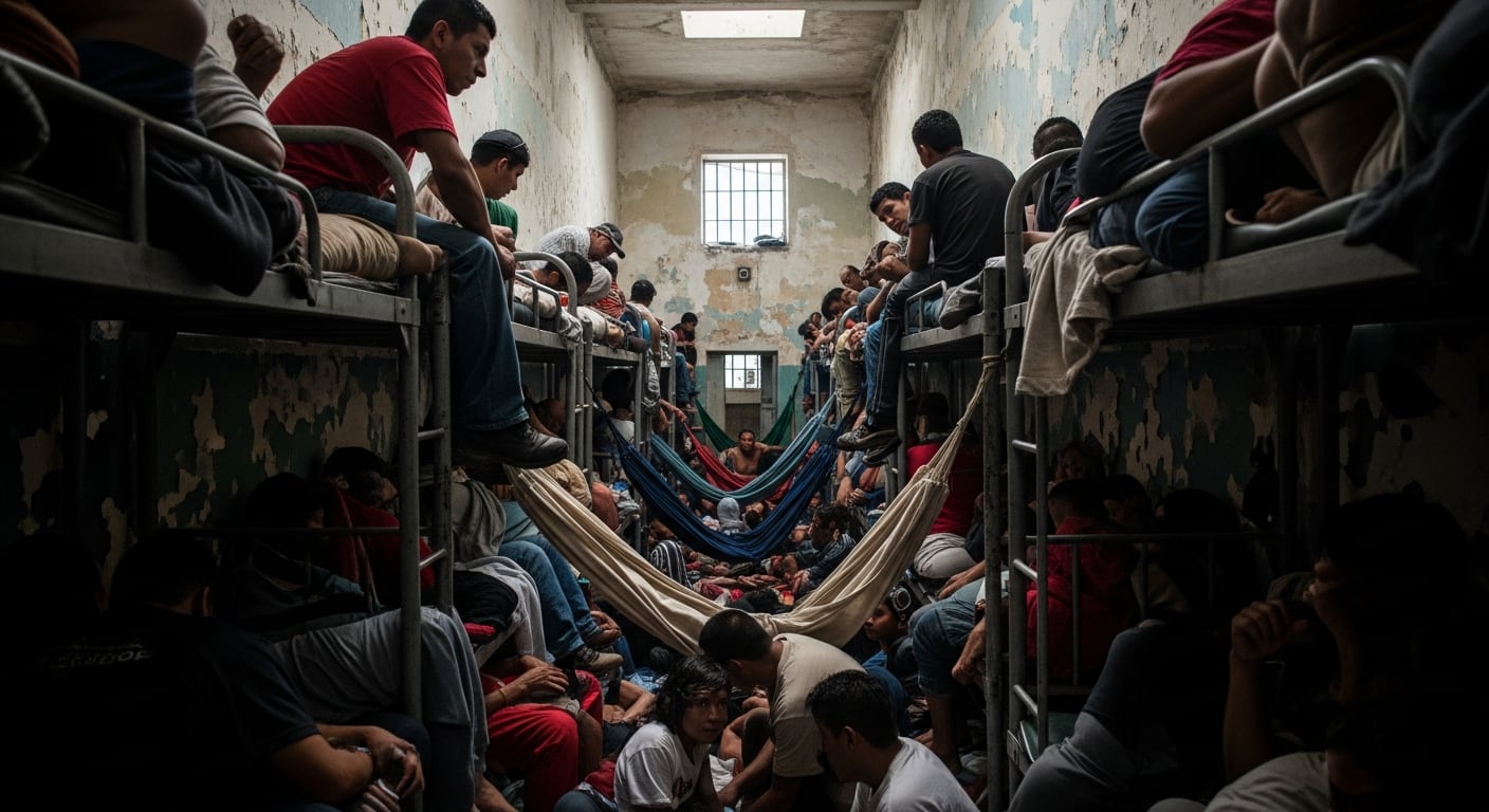 La crisis carcelaria en Guatemala llega a una ocupación del 299.4 % casi el doble del promedio regional
