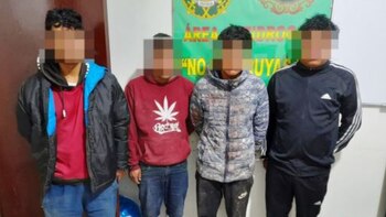 La Policía intervino a cuatro