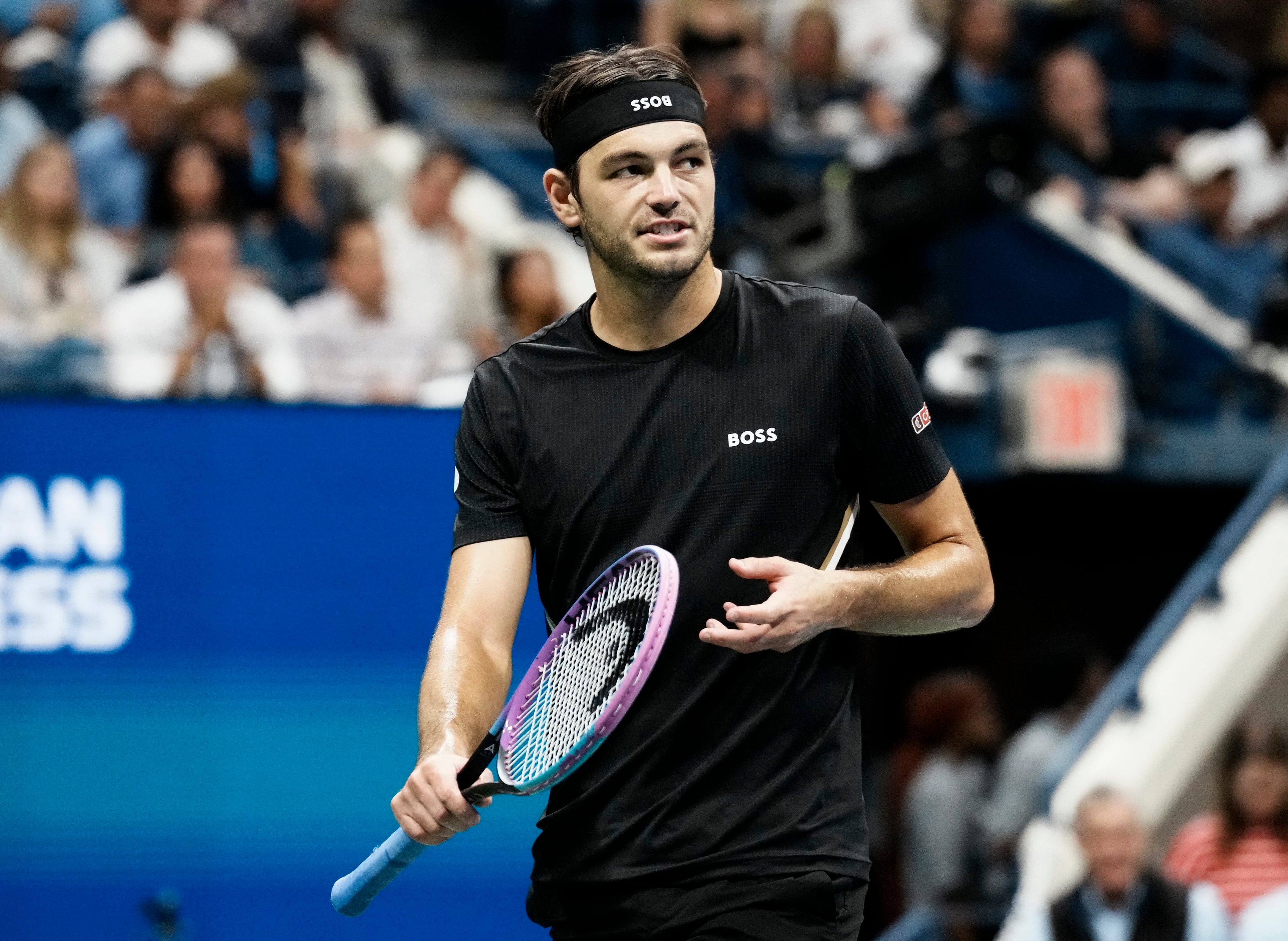 La preparación de Taylor Fritz incluye hidratación con electrolitos, geles energéticos y suplementos como creatina, colágeno, vitamina D y omega-3 (REUTERS)