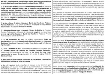 Documento leído por AMLO este