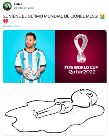 Reacciones Messi último Mundial Qatar