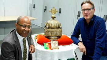 Sirak Asfaw y Arthur Brand