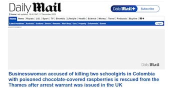 El medio inglés 'DailyMail' fue