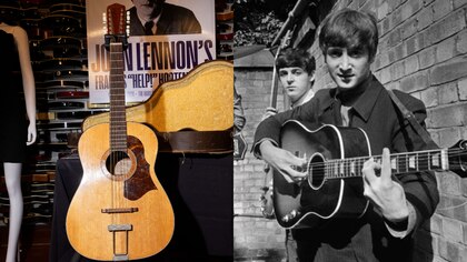 La guitarra que usó John Lennon en la película “Help!” se subastó por un precio histórico