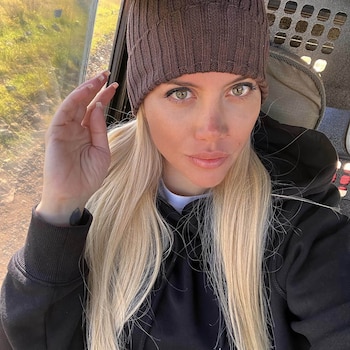 Las fotos de Wanda Nara en África