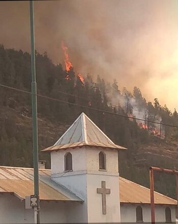 El viento, con ráfagas de