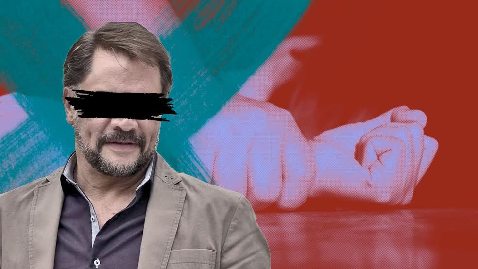 Héctor Parra llegó a defenderse previo ingresar a prisión (Jovani Pérez/Infobae)