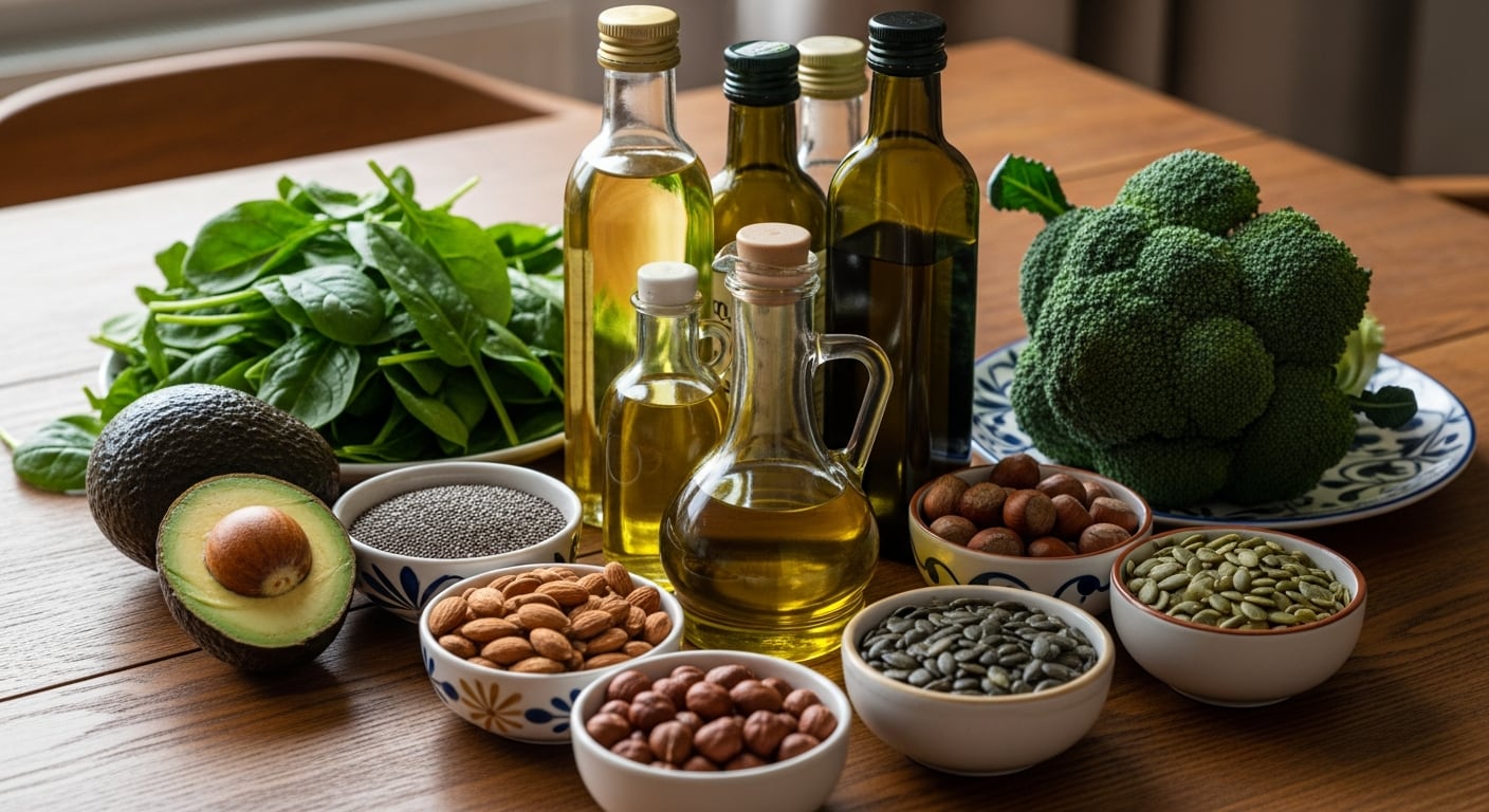 Una dieta equilibrada con almendras, semillas de girasol, espinaca y palta ayuda a alcanzar la dosis diaria recomendada de vitamina E (Imagen Ilustrativa Infobae)