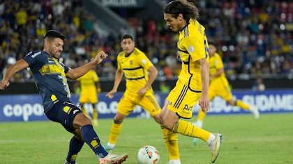 Con un golazo de Cavani, Boca venció a Trinidense y dio un paso clave en la Copa Sudamericana