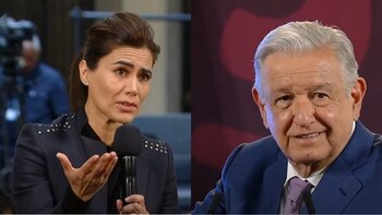 El presidente López Obrador se