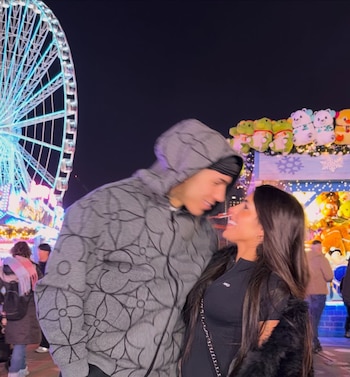 La romántica postal de la