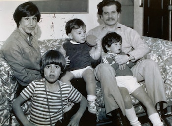 Luis Carlos Galán, junto a