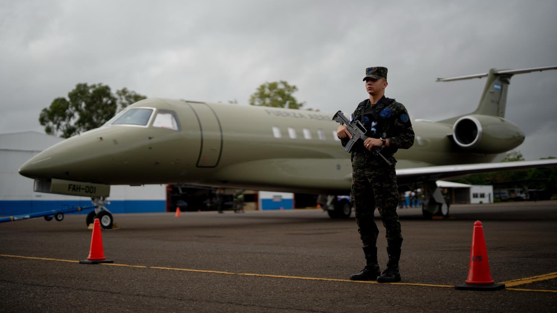 La aeronave fue subastada este 10 de julio. Crédito: Secretaría de Estado de Defensa Nacional