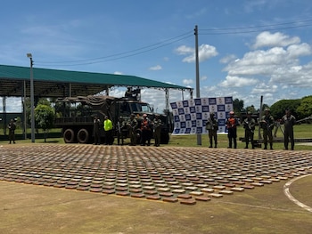 La operación militar impidió el ingreso de más de 80 millones de dólares a las finanzas de los grupos criminales - credito cortesía Fuerzas Militares