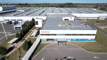 Vista aérea de la planta