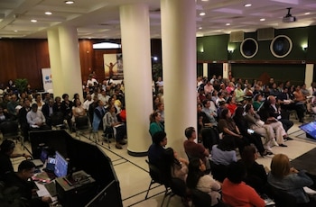 Cerca de 200 emprendedores asistieron al IV Congreso de Emprendimiento 2026, participando en la primera sesión especializada denominada Bootcamp de Emprendimiento: “De la idea al Negocio”. (Cortesía)