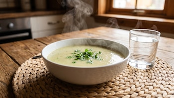Receta de sopa de apio, rápida y fácil