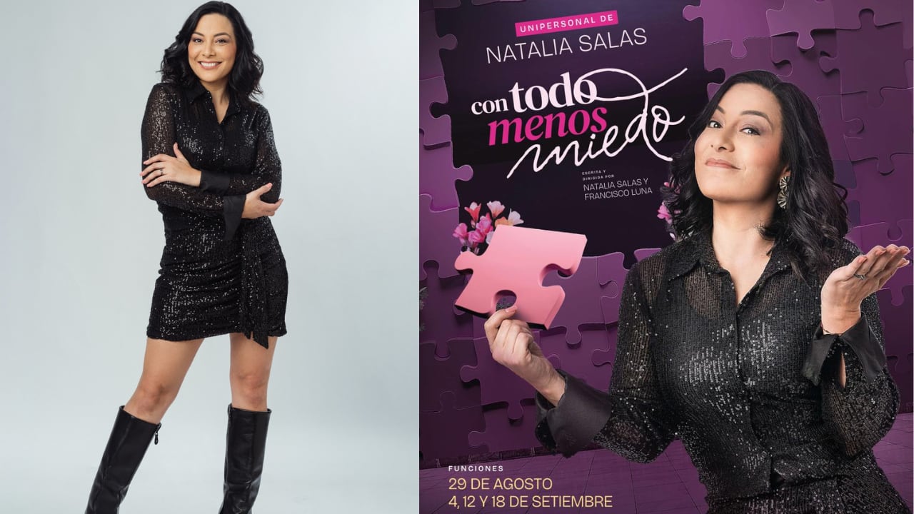 Natalia Salas se reinventa sobre las tablas.