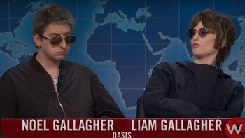 Durante el sketch de "Saturday