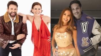 Rodrigo González y Gigi Mitre