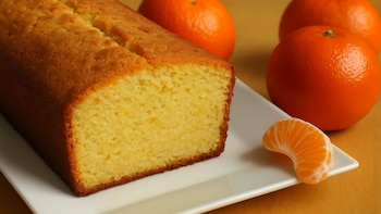El budín de mandarina ofrece