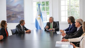 Grossi se reunió por la