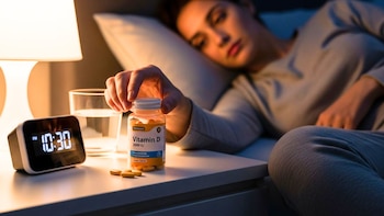 Vitamina D: por qué tomarla de noche podría alterar el descanso y cuál es el mejor horario