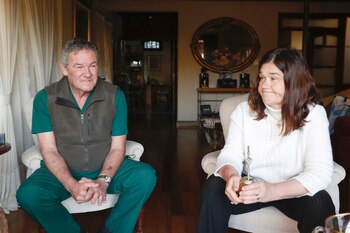 Gabriela habló con Infobae ante