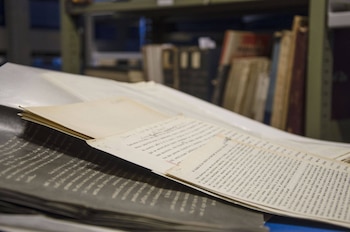 Archivo Alejandra Pizarnik en la