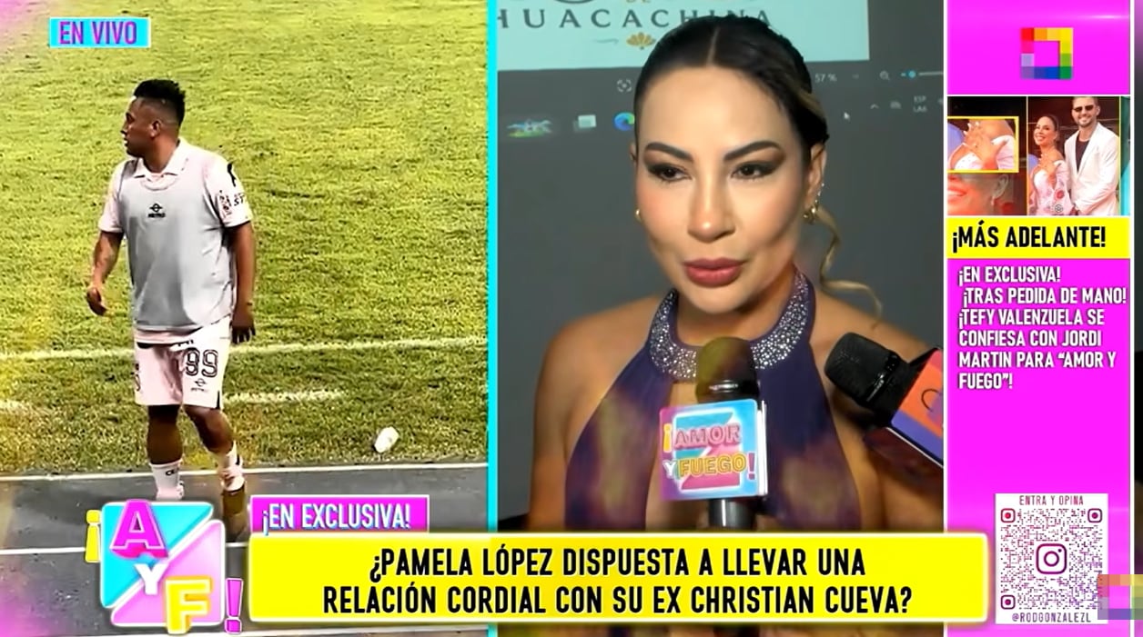 Pamela López declara en una entrevista que solicitó a Christian Cueva encargarse del cuidado de sus hijos los fines de semana debido a su carga de trabajo.