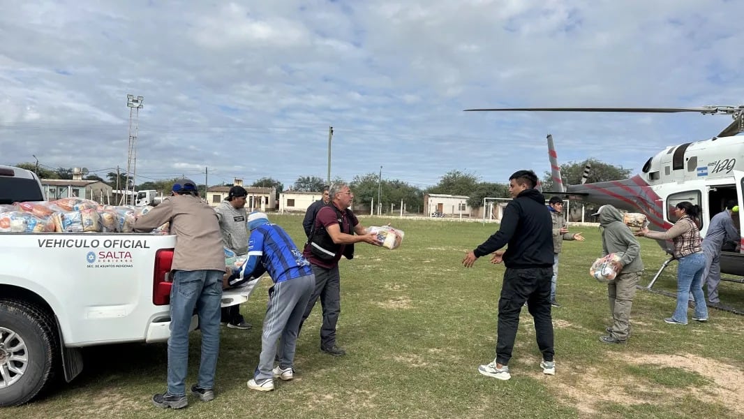 El operativo aéreo más reciente incluyó la entrega de alimentos, atención médica y la evacuación de 18 personas desde regiones sin acceso vial