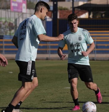 El entrenamiento del miércoles participaron