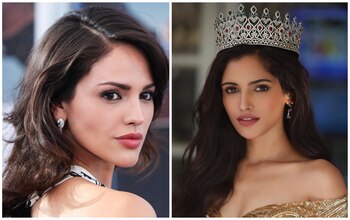 A la izquierda, Eiza González,