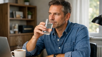 ¿Café o agua? Qué conviene