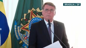 El presidente de Brasil, Jair