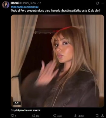 Debate 2026: usuarios convierten cruces entre candidatos en memes durante la tercera jornada en redes. Captura: X.