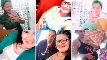 Estaba embarazada y se contagió