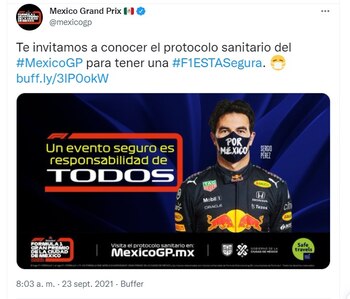 (Foto: Twitter/@mexicogp)