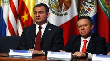 Genaro García Luna y Eduardo Medina Mora