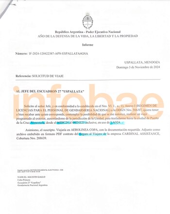 El pedido de Gallo a