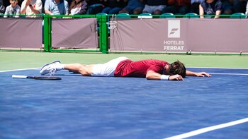 Tras el encuentro ante su compatriota Renzo Olivo, el nacido en la provincia de Buenos Aires recalcó los nervios previos al inicio de la semifinal y celebró su nueva ubicación en el ranking de la ATP (Foto: Challenger de Temuco)