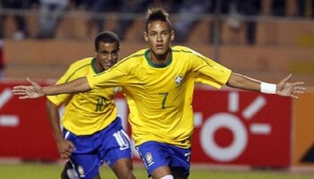 Neymar brilló en el Sudamericano