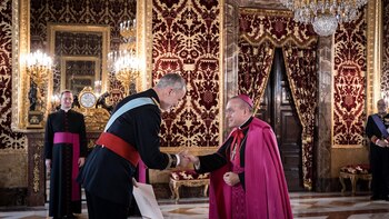 El Rey recibe este lunes