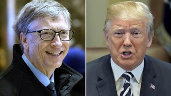 Gates se reunió con Trump