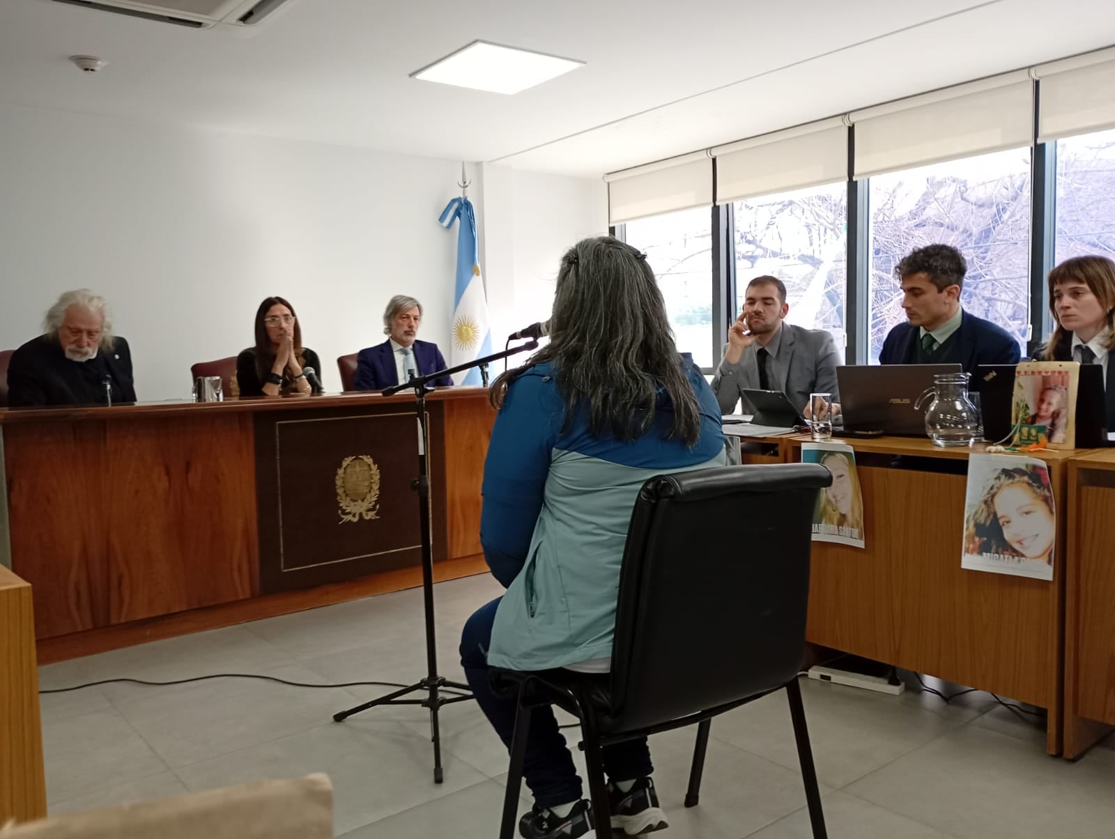 Durante la audiencia para pedir su absolución, Godoy volvió a reclamar justicia por su hija