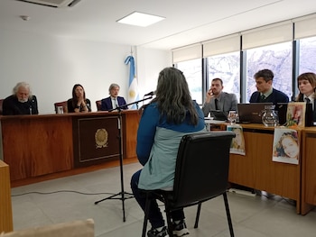 Durante la audiencia para pedir su absolución, Godoy volvió a reclamar justicia por su hija