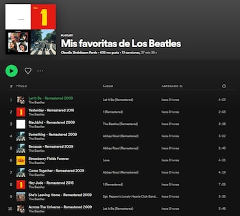 Claudia Sheinbaum publicó su primera Playlist en Spotify