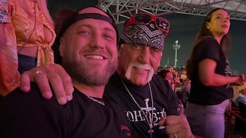 Nick Hogan y Hulk Hogan
